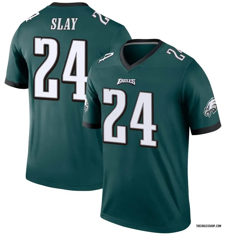 Men's Philadelphia Eagles Darius Slay Green Legend Jersey By Nike