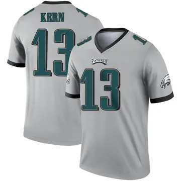 Brett Kern Philadelphia Eagles Youth Green Name & Number Logo T-Shirt 