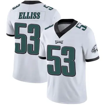 Christian Elliss 53 Philadelphia Eagles Super Bowl LVII Champions 2 Stars  Men Game Jersey - Midnight Green - Bluefink