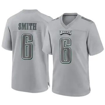 Youth Nike DeVonta Smith Silver Philadelphia Eagles Inverted Game Jersey Size: Small