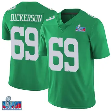 Landon Dickerson 69 Philadelphia Eagles Super Bowl LVII Game Jersey - Women  Gray - Bluefink