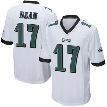 Men's Nike Nakobe Dean Green Philadelphia Eagles Player Game Jersey